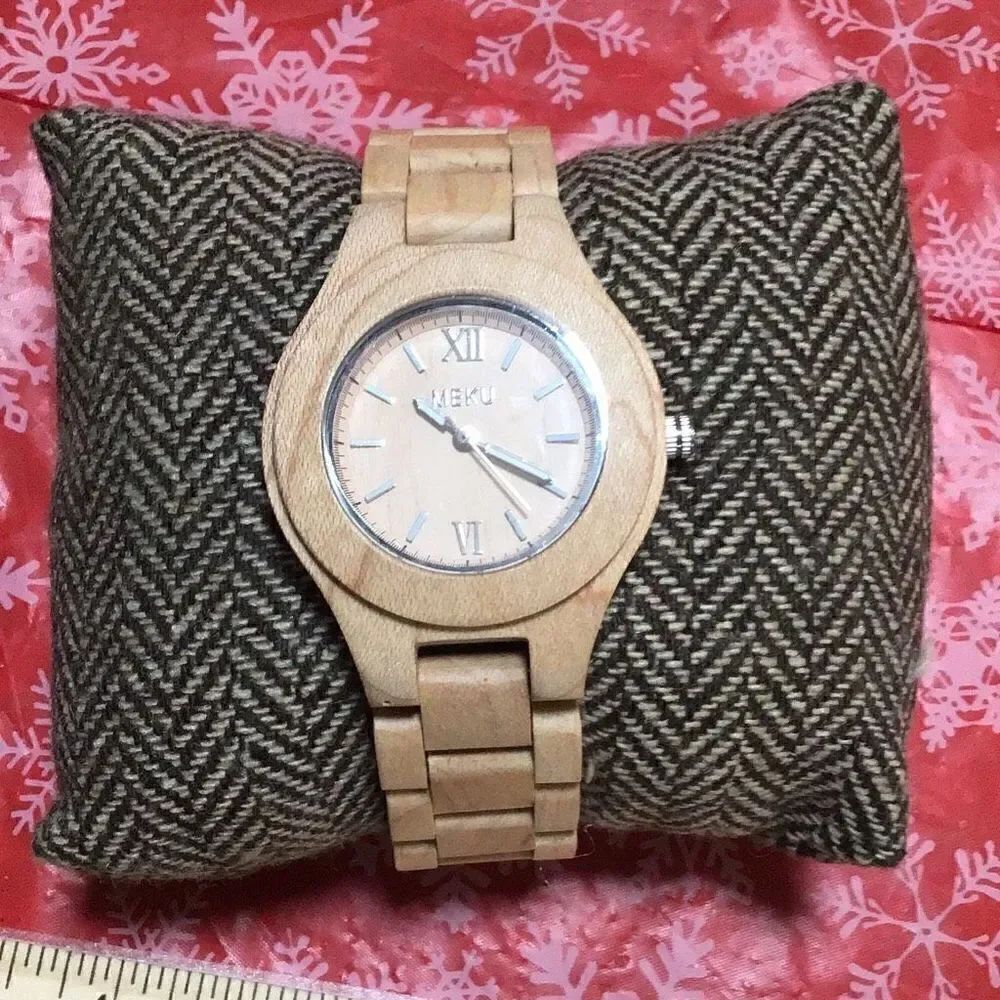 New Meku wooden watch saving the planet with sustainably harvested materials